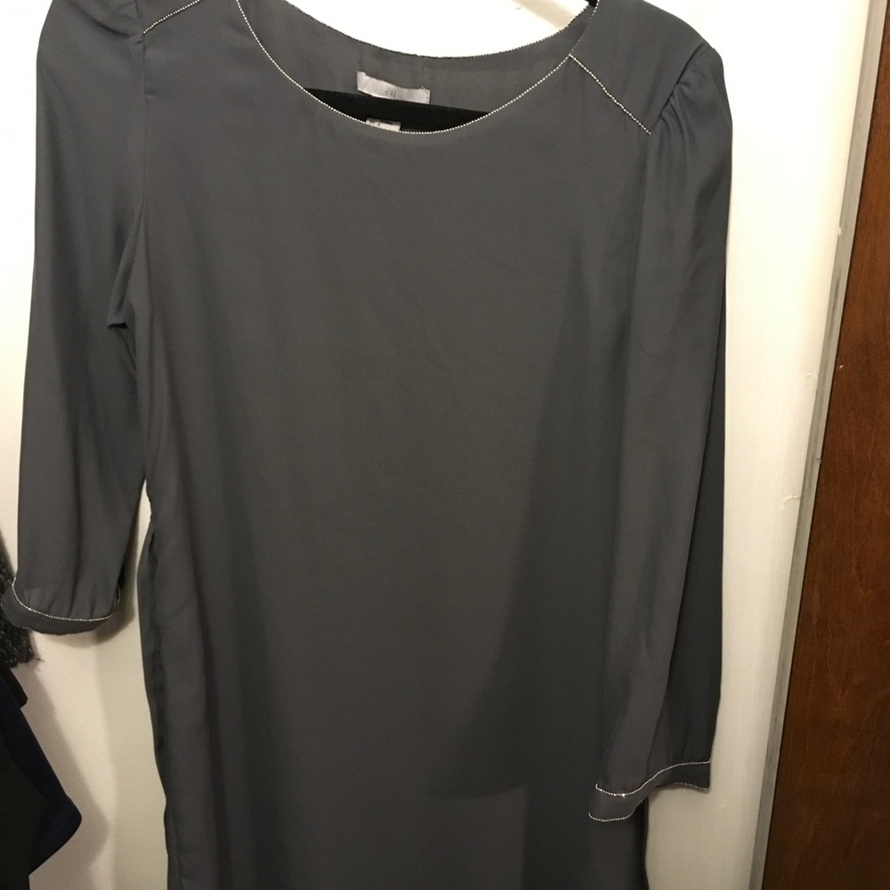 Gray dress